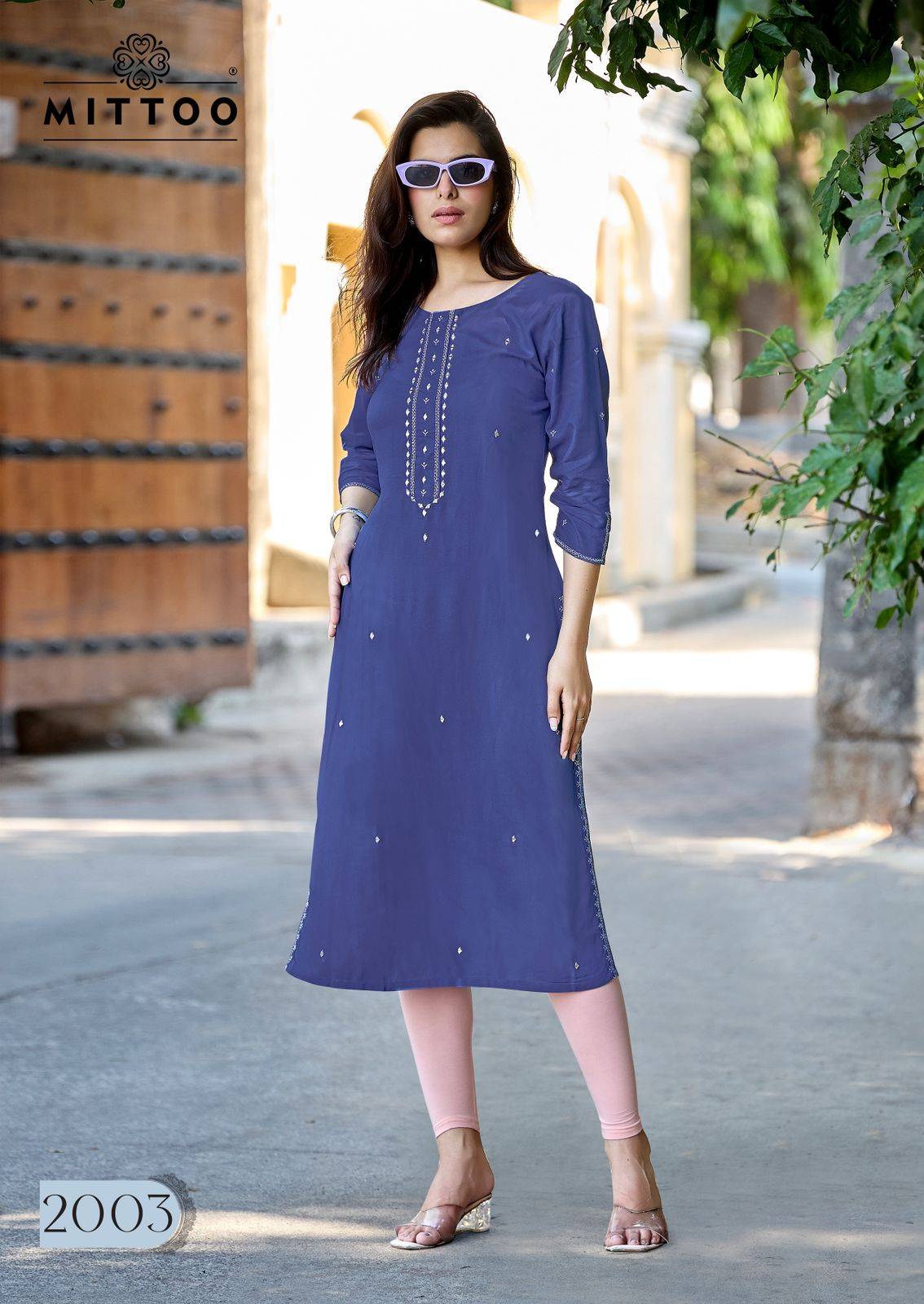  HAYA By MITTOO 2001 To 2006 Series Beautiful Festive Suits Colourful Stylish Heavy Rayon kurtis At Wholesale Price